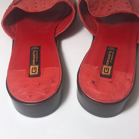#HP 🥳💥 Sandals - Ostrich leather ♥️ - Picture 6 of 8